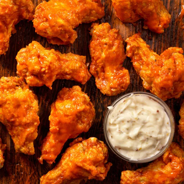 N9NA Wings at N9NA African restaurant Calgary - signature chicken wings with authentic African spices